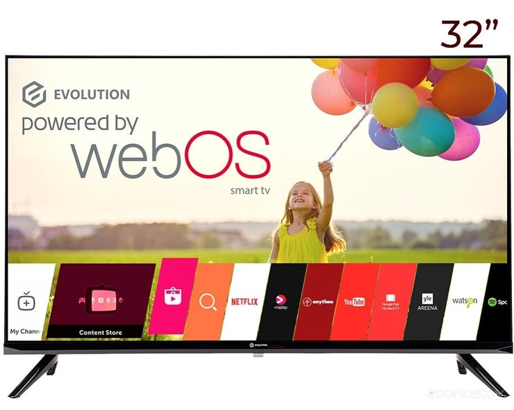ТЕЛЕВИЗОР EVOLUTION 32 ДЮЙМА SMARTTV (WEBOS 6.0)